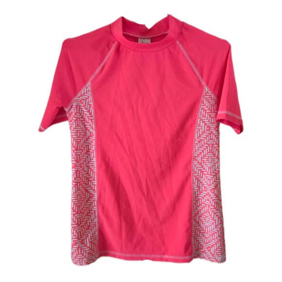 Circo Hot Pink Girls Active Wear Short Sleeve Shirt - Picture 1 of 3